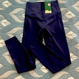 HALARA control top legging 7/8 length in dark blue Brand New w/tags